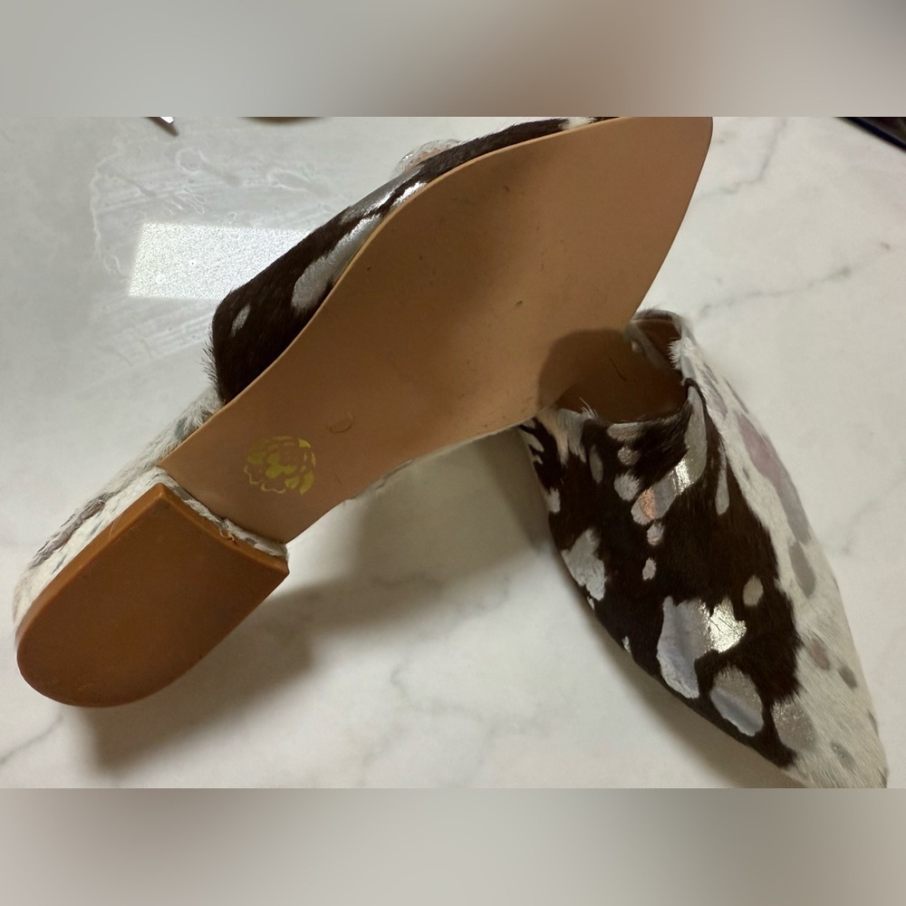 MULES SHOES FOR WOMEN OF FAUX LEATHER BY VANESSA OSORIO SIZE: 7 - Picture 5 of 7